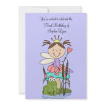 The Princess and the Frog Party Invitation