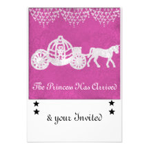 The princess has arrived Invitations