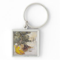 The Princess of Bengal, c.1889 Keychain