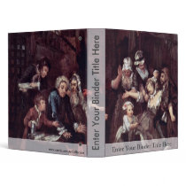 The Prison " By Hogarth William (Best Quality) 3 Ring Binder