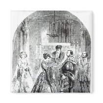 The Private Marriage of Anne Boleyn Fridge Magnet