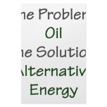The Problem Oil The Solution Alternative Energy Stationery Paper