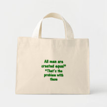 The problem with men 2 bags