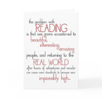 The Problem With Reading Greeting Card