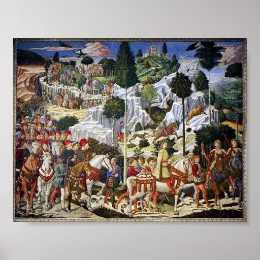 The Procession of the Magi Poster