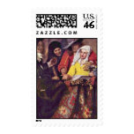 The Procuress,  By Johannes Vermeer Postage Stamp