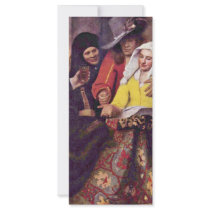 The Procuress,  By Johannes Vermeer Rack Cards