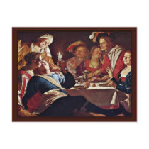 The Prodigal Son,  By Honthorst Gerard Van Postcards