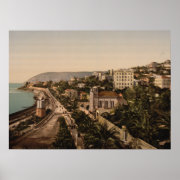 The Promenade, Sanremo, Liguria, Italy print