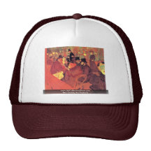 The Promenoir Of Moulin Rouge Trucker Hats