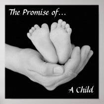 "The Promise of a Child" Canvas Art Print