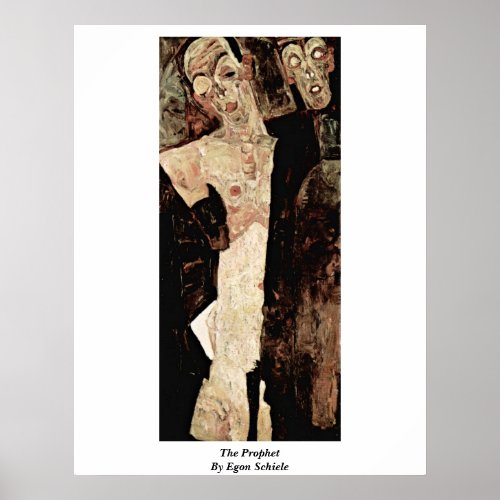 The Prophet By Egon Schiele Poster