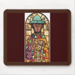 The Prophet Daniel Detail By Süddeutscher Glasmale Mousepad