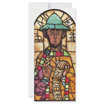 The Prophet Daniel Detail By Süddeutscher Glasmale Full Color Rack Card