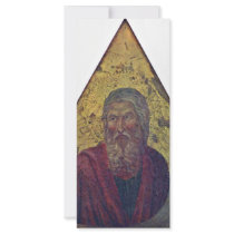 The Prophet Isaiah By Nerio Ugolino Di Customized Rack Card
