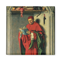 The Prophet Jeremiah, 1443-45 Fridge Magnet
