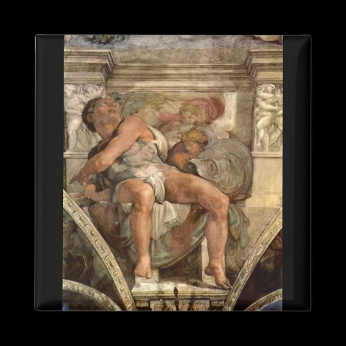 The prophet Jonas by Michelangelo Unterberger Magnets