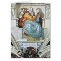 The prophet Zacharias Greeting Card