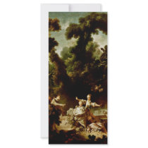 The Prosecution" By Fragonard Jean-Honoré (Best Q Custom Rack Card