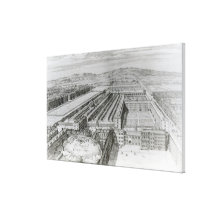 The Prospect of Grays Inn, 1720 Gallery Wrapped Canvas