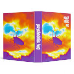 The Psychedelic Bug (1in) binders