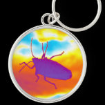 The Psychedelic Bug keychains