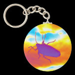 The Psychedelic Bug keychains