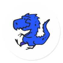 "THE PTERODACTYL'S IN THE GARAGE!" stickers