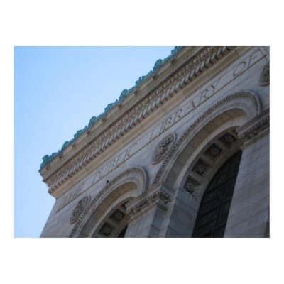 The Public Library Print by jeendres