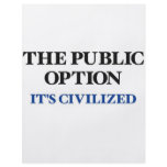 The Public Option flyers