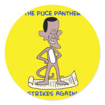 The Puce Panther Strikes again stickers by rexfmay The Puce Panther Strikes again stickers