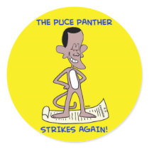 The Puce Panther Strikes again stickers by rexfmay The Puce Panther Strikes again stickers