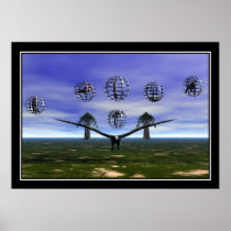 The Pulling Eagle Print posters