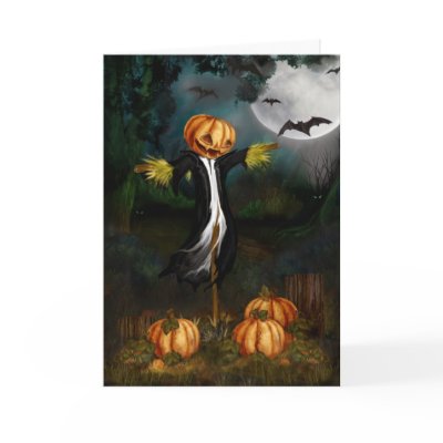 The Pumpkin Patch Greeting Card by MANolan