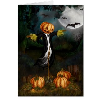 The Pumpkin Patch Halloween Card