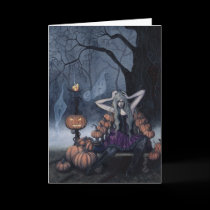 The Pumpkin Queen card by elvenstarart The Pumpkin Queen card