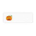 THE Pumpkin Return Address Label