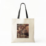The Punishment Of Leviter By Botticelli Sandro Canvas Bags