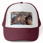 The Punishment Of Leviter Detail By Botticelli San Mesh Hats