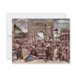 The Punishment Of Leviter Detail By Botticelli San Personalized Invite