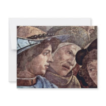 The Punishment Of Leviter Detail By Botticelli San Personalized Invitation