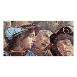 The Punishment Of Leviter Detail By Botticelli San Photo Card Template