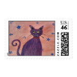 The Purple Cat postage