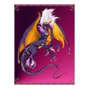 The Purple Dragon Poster posters by Lotacats The Purple Dragon Poster posters