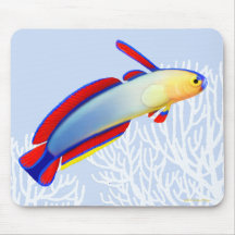 The Purple Firefish Goby Mousepad