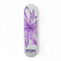 The Purple... skateboards by fishandthecrawdaddys The Purple... skateboards
