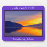 The Purple Sunset on Lake Pend Orielle Set