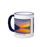 The Purple Sunset on Lake Pend Orielle Set Mugs
