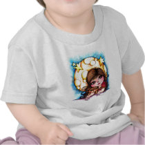 The Purr-Fect Moon and Big Eye Girl Tshirts