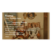 The Purser, 'We always call Him Reggie!' Retro The Business Card Templates
